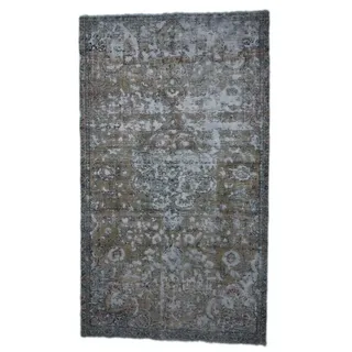 Borento Teppich Perserteppich Vintage 285 x 167 cm, rechteckig, Handgeknüpft rot