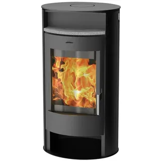 FIREPLACE Kaminofen »Borneo«, schwarz, Stahl, 6 kW