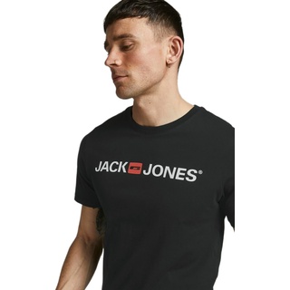 Jack & Jones T-Shirt Corp mit Logo in Black-L