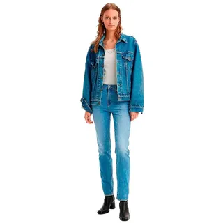 Levi's Damen 724 High Rise Straight Jeans, Cool Journey, 30W / 34L