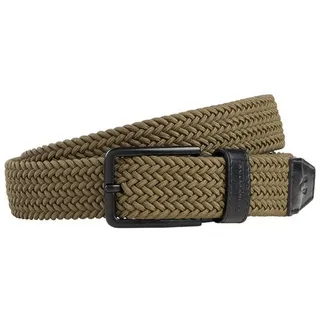 CAMEL ACTIVE Flechtgürtel Polyester/Elasthan grün  L