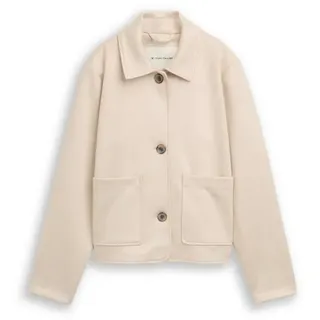 Tom Tailor Kunst-Wildlederjacke Beige L