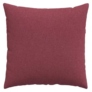 vidaXL Sofakissen 80 x 80 cm Weinrot