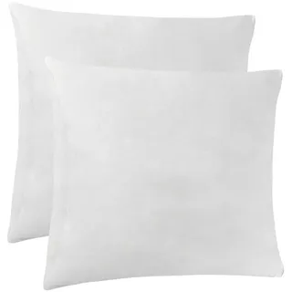 LILENO HOME Kissenfüllung Vlieskissen in verschiedenen Größen - Made in Germany, 2er Set Kissenfüllung 65x65 cm, waschbar - 40°C, allergikerfreundlich 65 cm x 65 cm