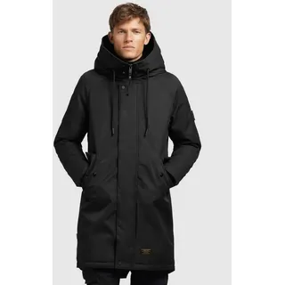 khujo Winterjacke TANDEM Kordelzug an der Taille schwarz XL