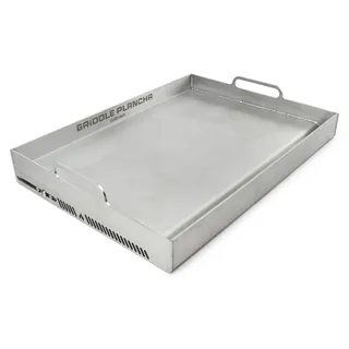 Grillrost.com Das Original Griddle 550 cm x 386 cm rostfrei Silber