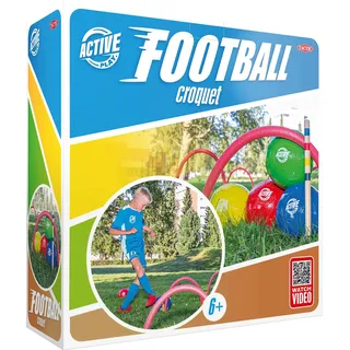 Selecta Spielzeug Fußball-Krocket-Set