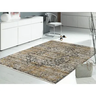 OCI DIE TEPPICHMARKE IMPRESSION SODA Designer-Teppich 240 x 300 cm Grau/Gold