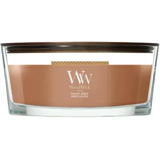 Woodwick Radiant Amber Duftkerze 454 g gold