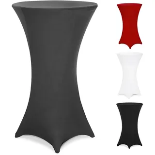 DEUBA Stehtischhusse Grau Ø 60 cm