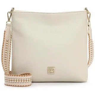 SURI FREY Amey Umhängetasche Leder Beige