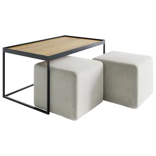 Zurbrüggen Couchtisch COLLARE - B/H/T ca. 100,00x49,00x60,00