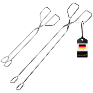 bremermann Grillzange onesize Edelstahl Silber/Weiß