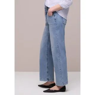 STREET ONE Flared-Jeans High Waist Blau 31/26