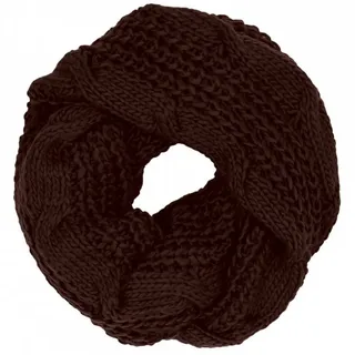 Caspar Loop Caspar SC243 Damen Grob Strick Loop Schlauchschal Schal mit Zopfmuster extra gross und warm
