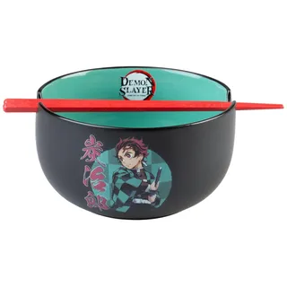 Grupo Erik Demon Slayer Ramen-Schüssel Schwarz