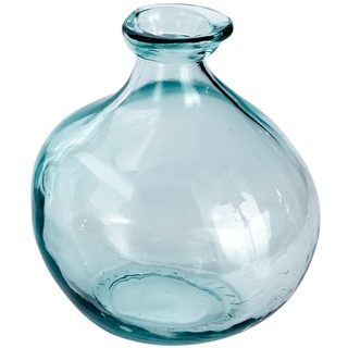 Mud Pie Nest Recycled Spanish Glass Bubble Shape Vase 7.5", Small