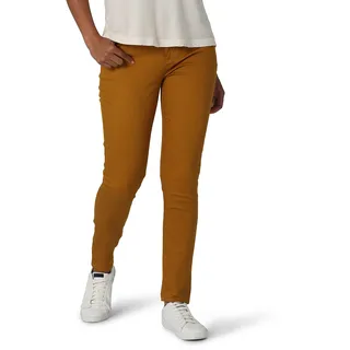 Lee Damen Slim Fit Skinny Leg Midrise Jeans, Braun (Cumin), 48 - 44