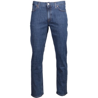 Alberto 5-Pocket-Jeans Alberto Herren Jeans Pipe regular fit - blue (1-tlg) blau