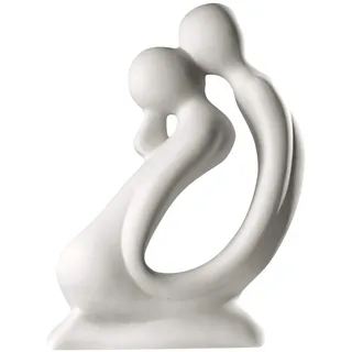 Gilde Deko Figuren - Skulpturen, Francis Paar Kuss, kniend