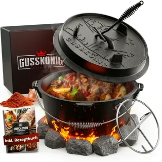 gusskönig Dutch Oven 12 l ohne Füße