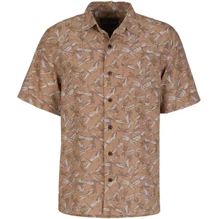 Royal Robbins Camino Pucker Kurzarmhemd Braun S