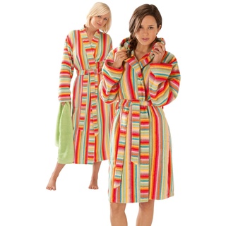Cawö Damen Kimono-Bademantel 7080 | 25 multicolor - 46
