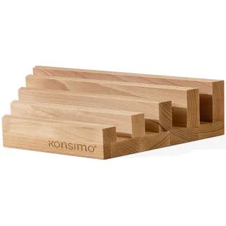 Konsimo® Küchenbrettchenhalter, Buche, Holz, 19x32x8 cm, Kochen, Küchenhelfer, Sonstige Küchenhelfer