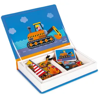 Janod Magnetbuch Fahrzeuge