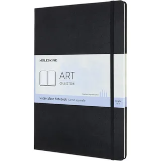 Moleskine Notizbuch Aquarell A4 Schwarz