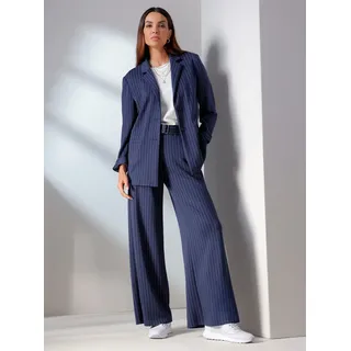 Heine Jerseyblazer Gestreift Blau 38