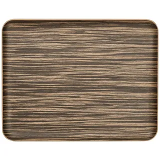 Asa Selection ASA 53802970 Holztablett rechteckig Ebony 36 x 28 cm (1 Stück)