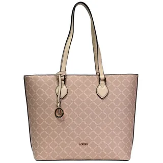 L.Credi Filiberta Shopper Synthetik Beige/White
