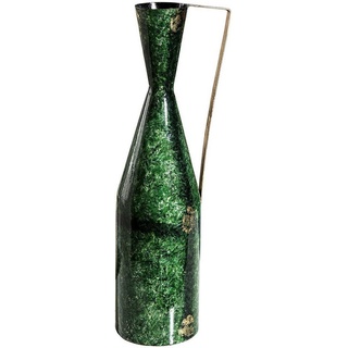 GILDE Bodenvase Grana (1 St), Vase aus Metall, Höhe ca. 50 cm grün
