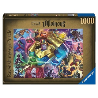 Ravensburger Marvel Villainous Thanos Puzzle 1000 Teile für Erwachsene und Kinder ab 12 Jahren, 16904, Mehrfarbig