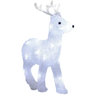 monzana Led Acryl Figur Weihnachten Hirsch