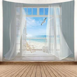 Famanu Wandteppich – Strandmöwe – 230 x 180 cm