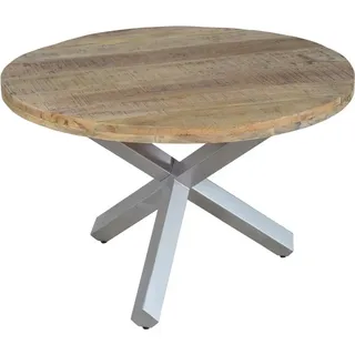möbelliebling RUNIS Ø 140 cm naturbelassen/silber