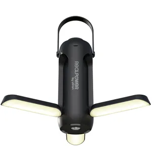 Realpower LED Außenleuchte Solar schwarz 19,4 cm 1 Stück
