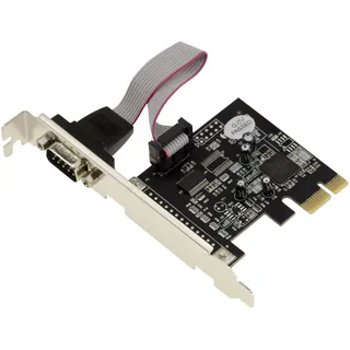 KALEA-INFORMATIQUE PCIe 1 Port COM serielle RS232 Karte mit DB9-Stecker Oxford OXPCIe952 Chipsatz
