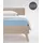 Jersey 140 x 200 - 160 x 220 cm bleu