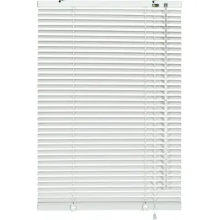 GARDINIA Aluminium-Jalousie zum Klemmen 60 x 130 cm weiß