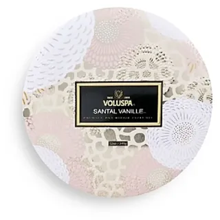 VOLUSPA Japonica Santal Vanille, Duftkerze in einer Blechdose, 340 g