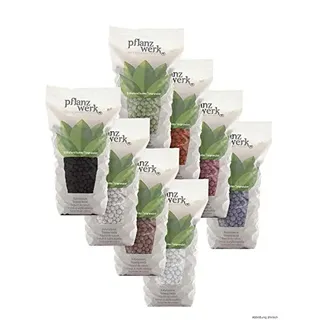 PFLANZWERK® Pflanzkübel Dekosteine *Mineral Granulat - 2 Liter - ROT* Zierkies Dekoration für alle Blumentöpfe & Blumenkübel *100% ÖKOLOGISCH* *FARBINTENSIV* *Made IN Germany*