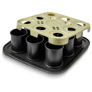 Zenker Backblech Mini-Törtchenblech, Törtchenform, Backform für Mini-Kuchen