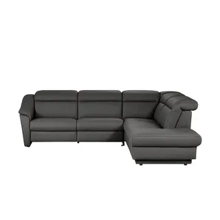 himolla Ecksofa Leder  9707 , braun , Maße (cm): B: 275 H: 84 T: 245.0