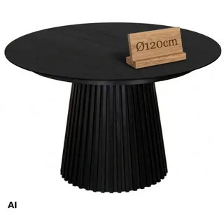 Mr. Deko Andria Ø 120 cm schwarz