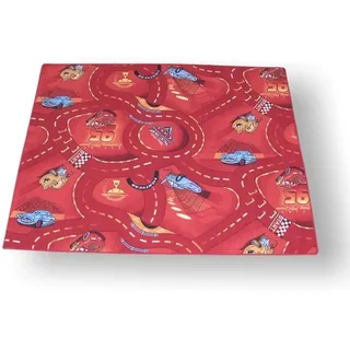 Teppich Kinderzimmerteppich CARS rot 150x200cm NEU