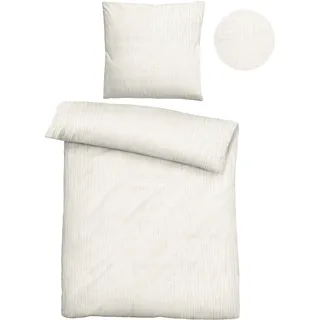 biberna Musselin Uni Beige 135 x 200 cm + 80 x 80 cm