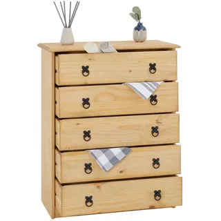 CARO-Möbel Barrio 71 x 88 x 34 cm Braun